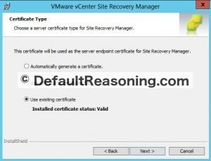 Upgrade Site Recovery Manager 6 - 03