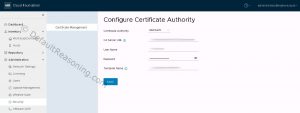 VCF 3.0 Replace SSL Certificates 01